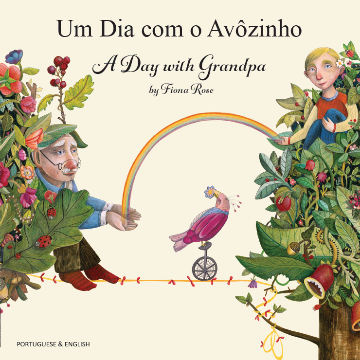 A Day with Grandpa Portuguese and English