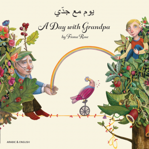 A Day with Grandpa Arabic and English