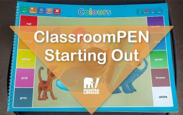 Thumbnail for a basic video-tutorial of the ClassroomPEN talking pen